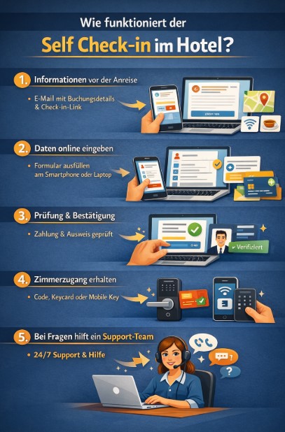 Self Check-in im Hotel